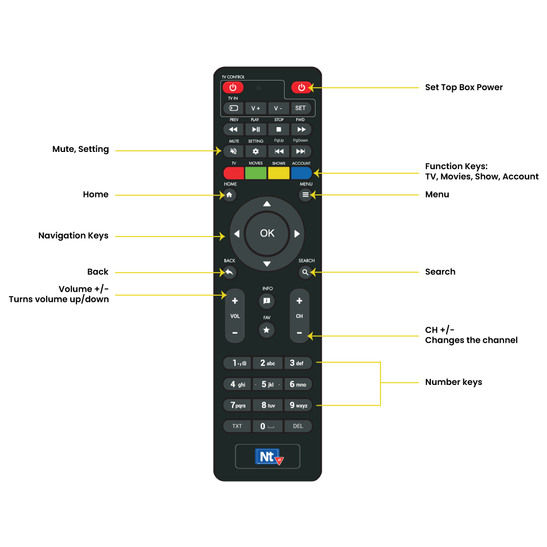 NTTV Remote Mapping